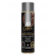 Лубрикант с ароматом шоколада JO GELATO DECADENT DOUBLE CHOCOLATE - 120 мл. Лубрикант с ароматом шоколада JO GELATO DECADENT DOUBLE CHOCOLATE - 120 мл.