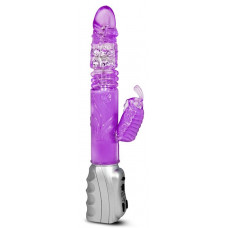 Фиолетовый вибромассажер Butterfly Stroker - 29,8 см. Фиолетовый вибромассажер Butterfly Stroker - 29,8 см.