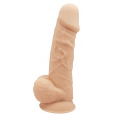 Телесный реалистичный фаллоимитатор DILDO 8.5INCH FLESH - 21,6 см. Телесный реалистичный фаллоимитатор DILDO 8.5INCH FLESH - 21,6 см.