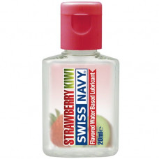 Лубрикант Swiss Navy Strawberry Kiwi Lube с ароматом клубники и киви - 20 мл. Лубрикант Swiss Navy Strawberry Kiwi Lube с ароматом клубники и киви - 20 мл.