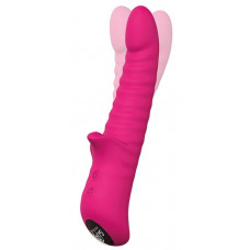 Розовый виброротатор HONEY BEAR - 16 см. Розовый виброротатор HONEY BEAR - 16 см.