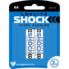 Батарейки Luxlite Shock (BLUE) типа АА - 2 шт. Батарейки Luxlite Shock (BLUE) типа АА - 2 шт.
