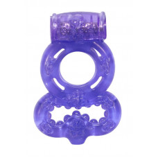 Фиолетовое эрекционное кольцо Rings Treadle с подхватом Фиолетовое эрекционное кольцо Rings Treadle с подхватом