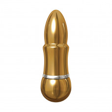 Золотистый алюминиевый вибратор GOLD SMALL - 7,5 см. Золотистый алюминиевый вибратор GOLD SMALL - 7,5 см.