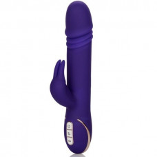 Фиолетовый вибратор с поступательным движением Jack Rabbit Signature Silicone Thrusting Rabbit - 20 см. Фиолетовый вибратор с поступательным движением Jack Rabbit Signature Silicone Thrusting Rabbit - 20 см.