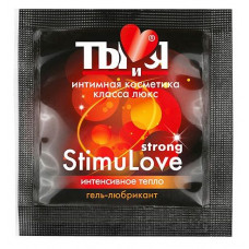 Разогревающий гель-лубрикант Stimulove Strong в одноразовой упаковке - 4 гр. Разогревающий гель-лубрикант Stimulove Strong в одноразовой упаковке - 4 гр.