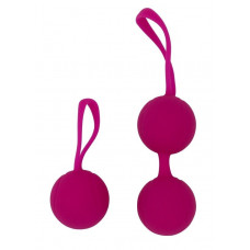 Ярко-розовый набор для тренировки вагинальных мышц Kegel Balls Ярко-розовый набор для тренировки вагинальных мышц Kegel Balls