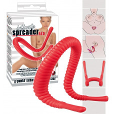 Красная вставка в вагину Labia Spreader для стимуляции G-точки Красная вставка в вагину Labia Spreader для стимуляции G-точки