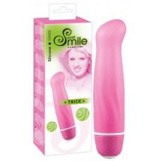 Розовый вибратор Smile Mini Trick G - 12,5 см. Розовый вибратор Smile Mini Trick G - 12,5 см.