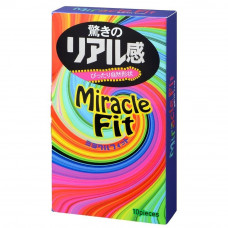 Презервативы Sagami Miracle Fit - 10 шт. Презервативы Sagami Miracle Fit - 10 шт.