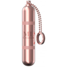 Розовый мини-вибратор на цепочке Glittering Bullet - 9 см. Розовый мини-вибратор на цепочке Glittering Bullet - 9 см.