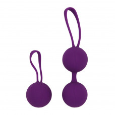 Фиолетовый набор для тренировки вагинальных мышц Kegel Balls Фиолетовый набор для тренировки вагинальных мышц Kegel Balls