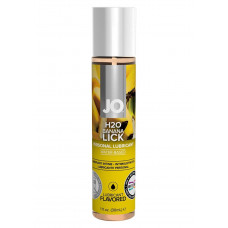 Смазка с ароматом банана JO Flavored Banana Lick - 30 мл. Смазка с ароматом банана JO Flavored Banana Lick - 30 мл.