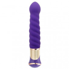 Фиолетовый вибратор-ротатор ECSTASY Deluxe Charismatic Vibe - 21 см. Фиолетовый вибратор-ротатор ECSTASY Deluxe Charismatic Vibe - 21 см.