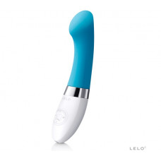 Голубой вибромассажёр Gigi 2 Turquoise Blue Голубой вибромассажёр Gigi 2 Turquoise Blue