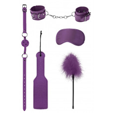 Фиолетовый игровой набор БДСМ Introductory Bondage Kit №4 Фиолетовый игровой набор БДСМ Introductory Bondage Kit №4