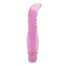 Розовый вибратор для G-стимуляции First Time Softee Pleaser - 13,25 см. Розовый вибратор для G-стимуляции First Time Softee Pleaser - 13,25 см.