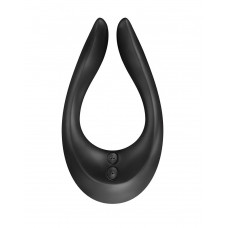 Чёрный многофункциональный стимулятор для пар Satisfyer Partner Multifun 2 Чёрный многофункциональный стимулятор для пар Satisfyer Partner Multifun 2