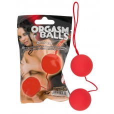 Красные вагинальные шарики Orgazm Balls Красные вагинальные шарики Orgazm Balls