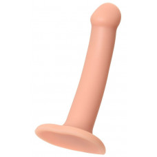 Телесный фаллос на присоске Silicone Bendable Dildo S - 17 см. Телесный фаллос на присоске Silicone Bendable Dildo S - 17 см.