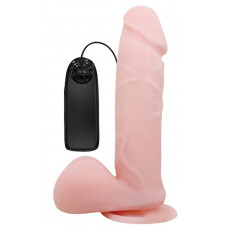 Телесный реалистик на присоске Erowoman - 19,5 см. Телесный реалистик на присоске Erowoman - 19,5 см.