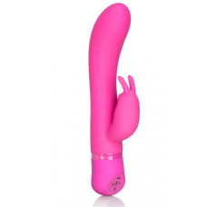 Вибромассажер Spellbound Bunny с загнутым кончиком - 17,8 см. Вибромассажер Spellbound Bunny с загнутым кончиком - 17,8 см.