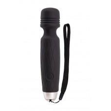 Черный мини-вибромассажер MINI WAND INTENSE POWER - 13,5 см. Черный мини-вибромассажер MINI WAND INTENSE POWER - 13,5 см.