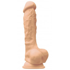 Телесный фаллоимитатор на присоске 7 Dildo - 22,3 см. Телесный фаллоимитатор на присоске 7 Dildo - 22,3 см.