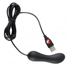 Чёрный, работающий напрямую от USB-порта вибромассажёр Чёрный, работающий напрямую от USB-порта вибромассажёр