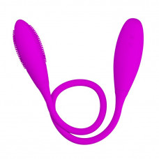Двусторонний перезаряжаемый вибратор Snaky Vibe на гибком стержне - 60 см. Двусторонний перезаряжаемый вибратор Snaky Vibe на гибком стержне - 60 см.