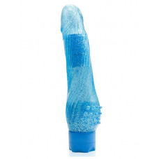 Голубой водонепроницаемый вибратор JELLY JOY ROUGH RIDGES MULTISPEED VIBE - 18 см. Голубой водонепроницаемый вибратор JELLY JOY ROUGH RIDGES MULTISPEED VIBE - 18 см.
