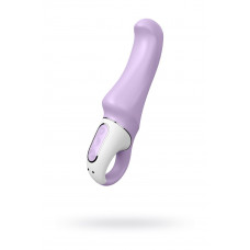 Сиреневый вибратор Satisfyer Vibes Charming Smile - 18,5 см. Сиреневый вибратор Satisfyer Vibes Charming Smile - 18,5 см.