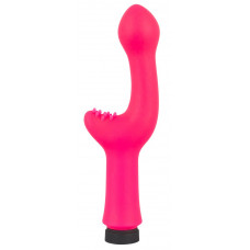 Розовый G-стимулятор с вибрацией Power Vibe Nubby - 18 см. Розовый G-стимулятор с вибрацией Power Vibe Nubby - 18 см.