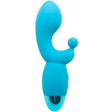 Голубой вибратор INDULGENCE Rechargeable G Kiss - 16,5 см. Голубой вибратор INDULGENCE Rechargeable G Kiss - 16,5 см.