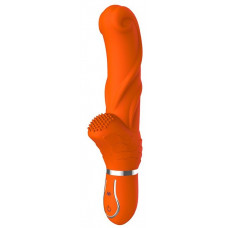 Оранжевый вибратор ORANGE PERFECTION - 22 см. Оранжевый вибратор ORANGE PERFECTION - 22 см.