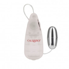 Серебристое виброяичко Slim Teardrop Bullet Серебристое виброяичко Slim Teardrop Bullet