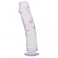 Прозрачный гелевый фаллоимитатор на присоске JELLY JOY SHINNY KNIGHT - 17,8 см. Прозрачный гелевый фаллоимитатор на присоске JELLY JOY SHINNY KNIGHT - 17,8 см.