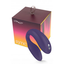 Фиолетовый вибромассажер для пар We-Vibe Sync Purple на радиоуправлении Фиолетовый вибромассажер для пар We-Vibe Sync Purple на радиоуправлении