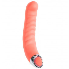 Оранжевый G-вибратор из силикона PURRFECT SILICONE G-SPOT VIBRATOR - 16,5 см. Оранжевый G-вибратор из силикона PURRFECT SILICONE G-SPOT VIBRATOR - 16,5 см.