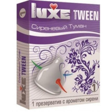 Презерватив Luxe Tween Сиреневый туман с ароматом сирени - 1 шт. Презерватив Luxe Tween Сиреневый туман с ароматом сирени - 1 шт.