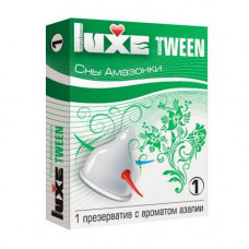 Презерватив Luxe Tween Сны амазонки с ароматом азалии - 1 шт. Презерватив Luxe Tween Сны амазонки с ароматом азалии - 1 шт.
