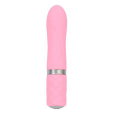 Розовый мини-вибратор Flirty - 11 см. Розовый мини-вибратор Flirty - 11 см.