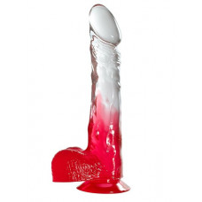 Красный фаллоимитатор с прозрачной верхней частью JELLY JOY FADE OUT DONG 8INCH - 20,3 см. Красный фаллоимитатор с прозрачной верхней частью JELLY JOY FADE OUT DONG 8INCH - 20,3 см.